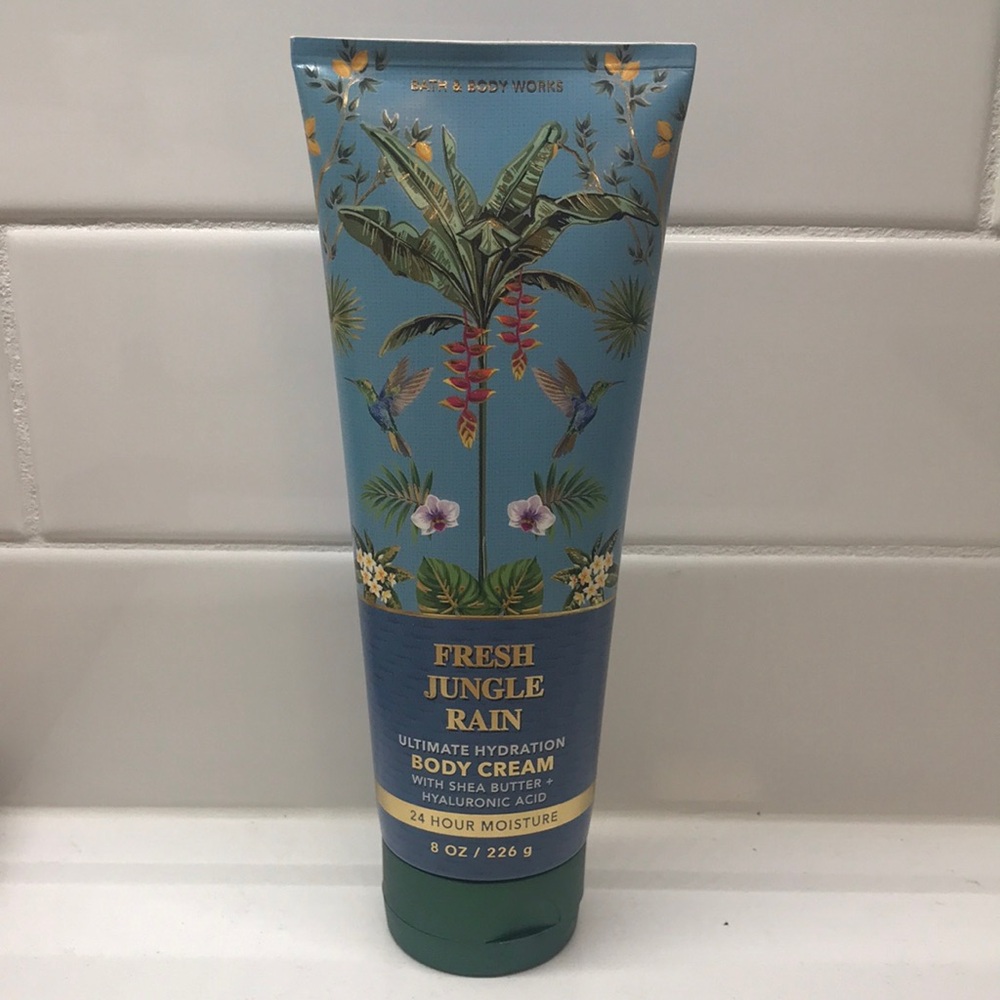 NWT!BBW Fresh 🌴 Jungle Rain Body Cream